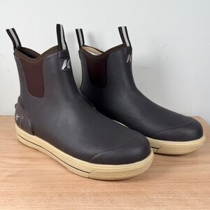 Korkers Neo-Flex Ankle Boot Mens 11 Brown OS8000BN Waterproof Deck Fishing Rain